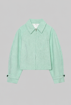 Cropped Textured Jacket Audrey Calvero