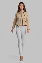 Cropped Suede Jacket Audrey Calvero
