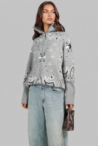 Chunky Knit Cardigan Audrey Calvero