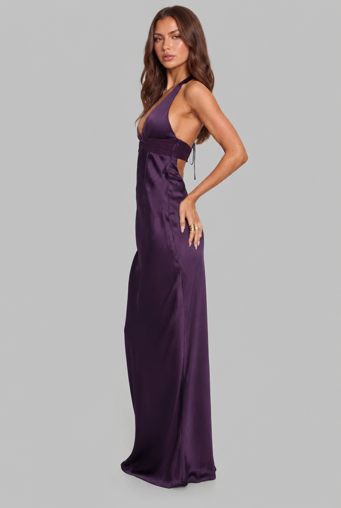 Backless Party Maxi Dress Audrey Calvero