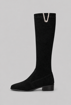 Knee-High Buckle Boots Audrey Calvero