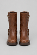 Buckle Strap Ankle Boots Audrey Calvero