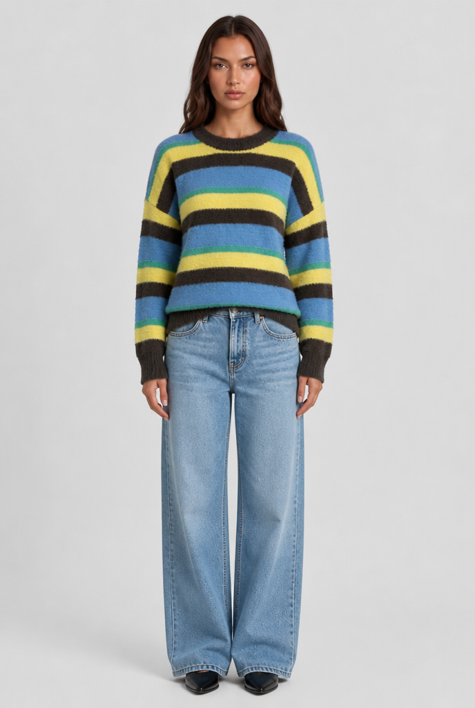 Gianna Striped Jumper Audrey Calvero