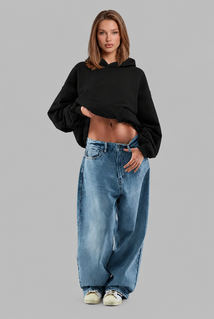 Oversized Pullover Hoodie Audrey Calvero