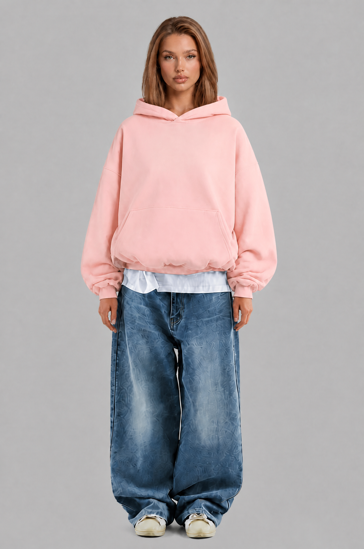 Oversized Pullover Hoodie Audrey Calvero