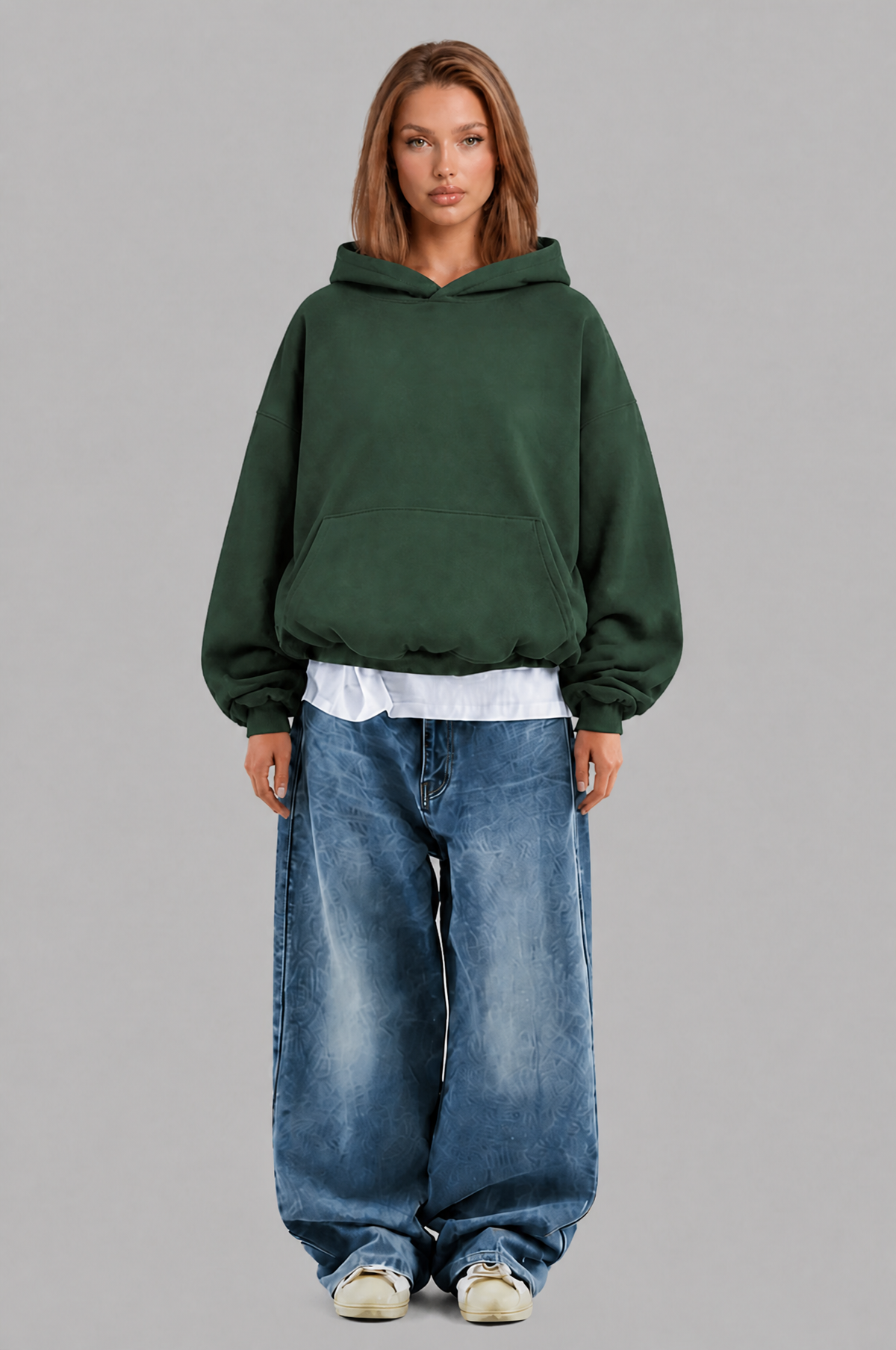 Oversized Pullover Hoodie Audrey Calvero
