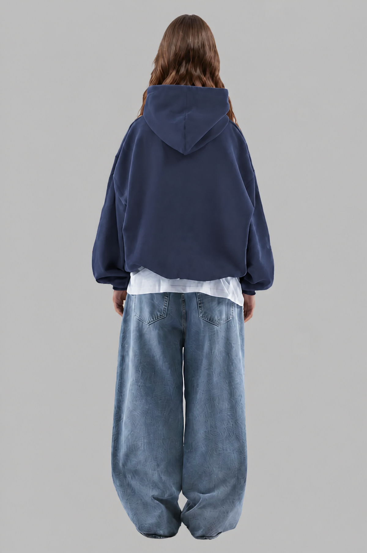 Oversized Pullover Hoodie Audrey Calvero