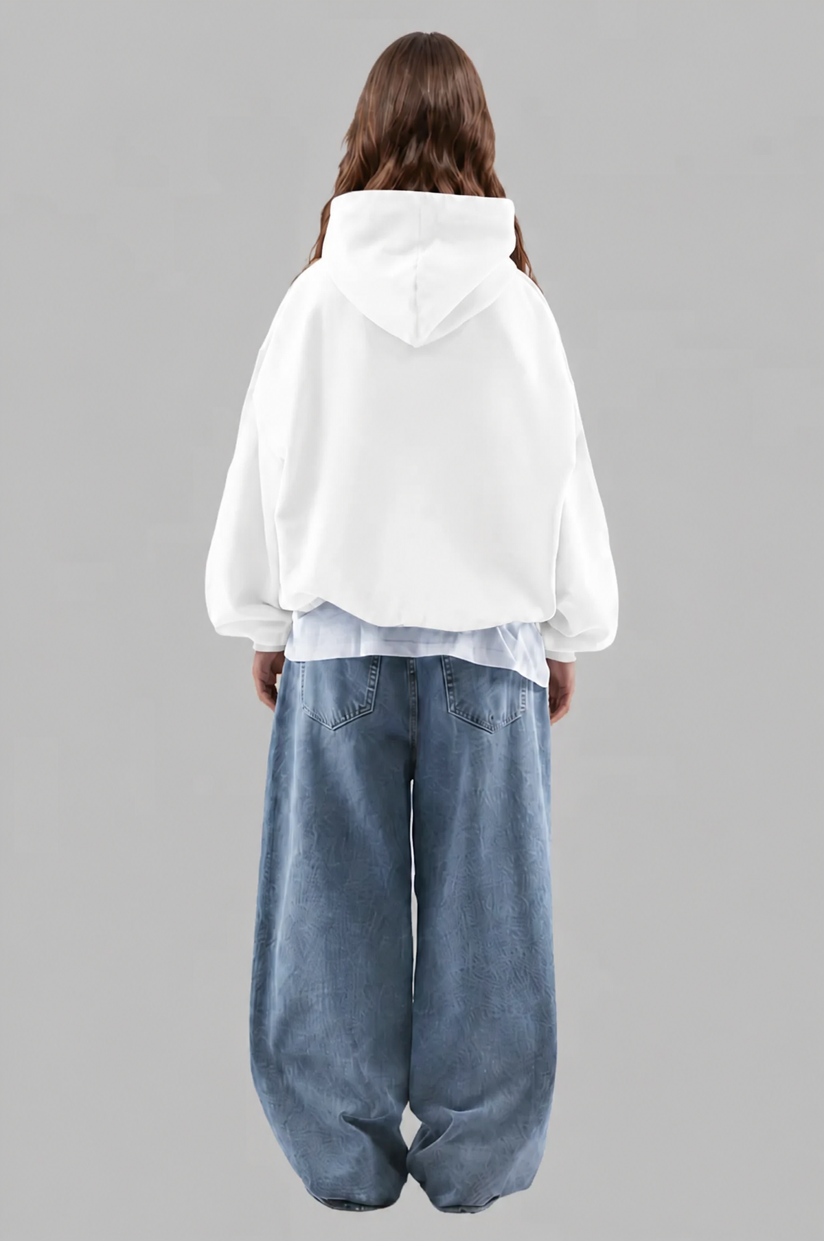 Oversized Pullover Hoodie Audrey Calvero