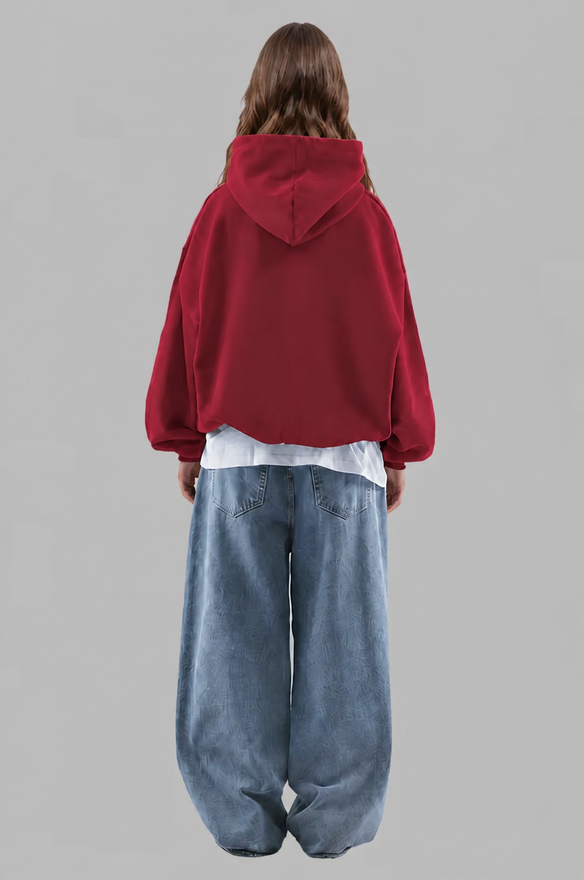 Oversized Pullover Hoodie Audrey Calvero
