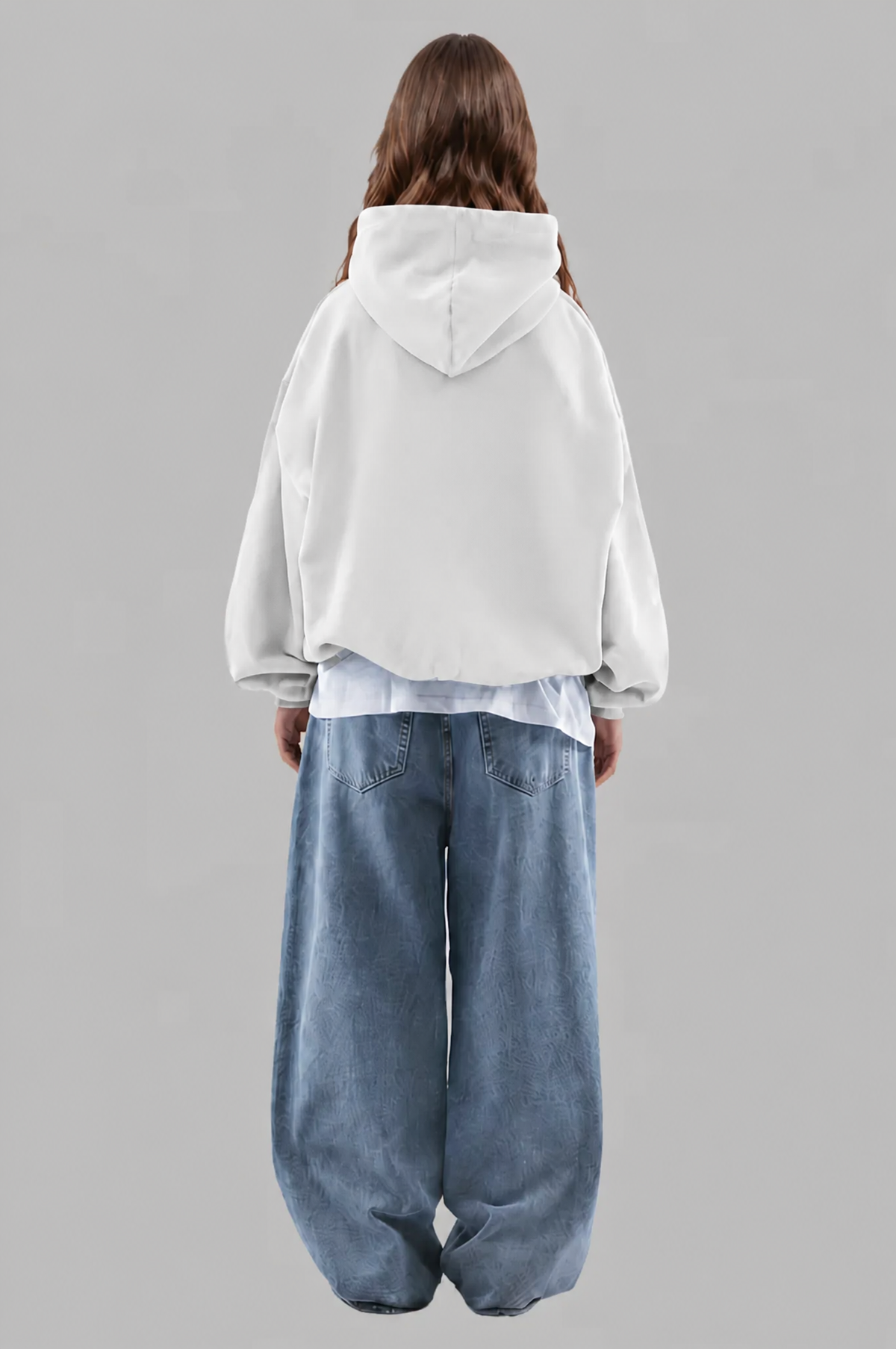 Oversized Pullover Hoodie Audrey Calvero