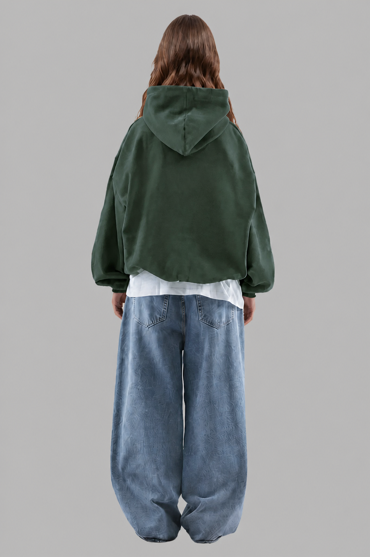 Oversized Pullover Hoodie Audrey Calvero