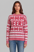 Cheers Fair Isle Christmas Jumper Audrey Calvero