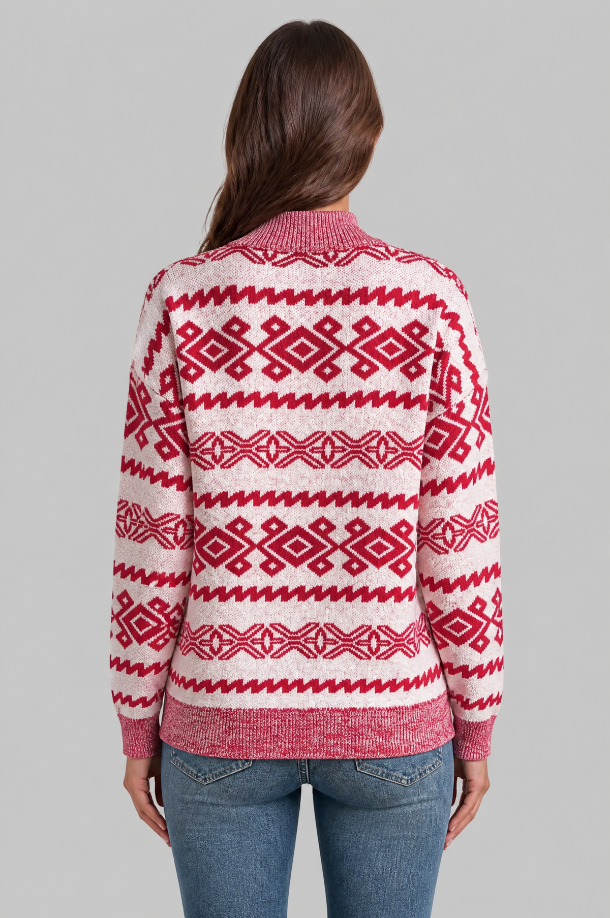 Cheers Fair Isle Christmas Jumper Audrey Calvero