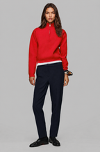 Half Zip Knit Jumper Audrey Calvero