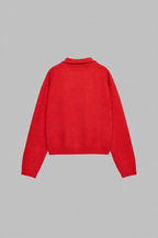 Half Zip Knit Jumper Audrey Calvero
