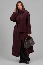 Abella Scarf Trench Coat Audrey Calvero