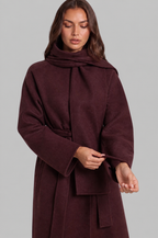 Abella Scarf Trench Coat Audrey Calvero