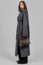 Abella Scarf Trench Coat Audrey Calvero