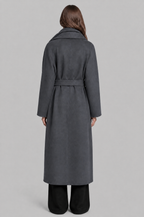 Abella Scarf Trench Coat Audrey Calvero