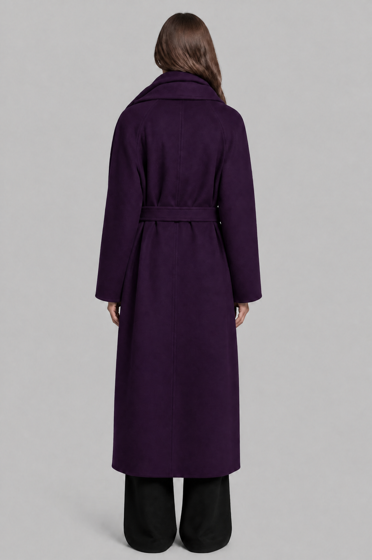 Abella Scarf Trench Coat Audrey Calvero