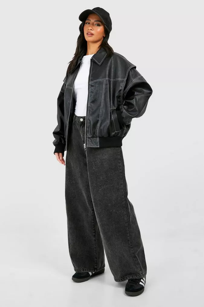 Lizzy Leather Jacket Noor Laurent